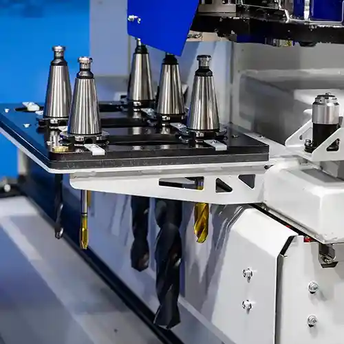 Titan DrillCut tool changer - closeup
